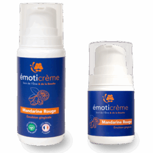 émoticrème bouche mandarine rouge