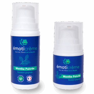 émoticrème bouche menthe poivrée