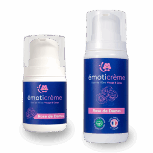 émoticrème visage corps rose damas